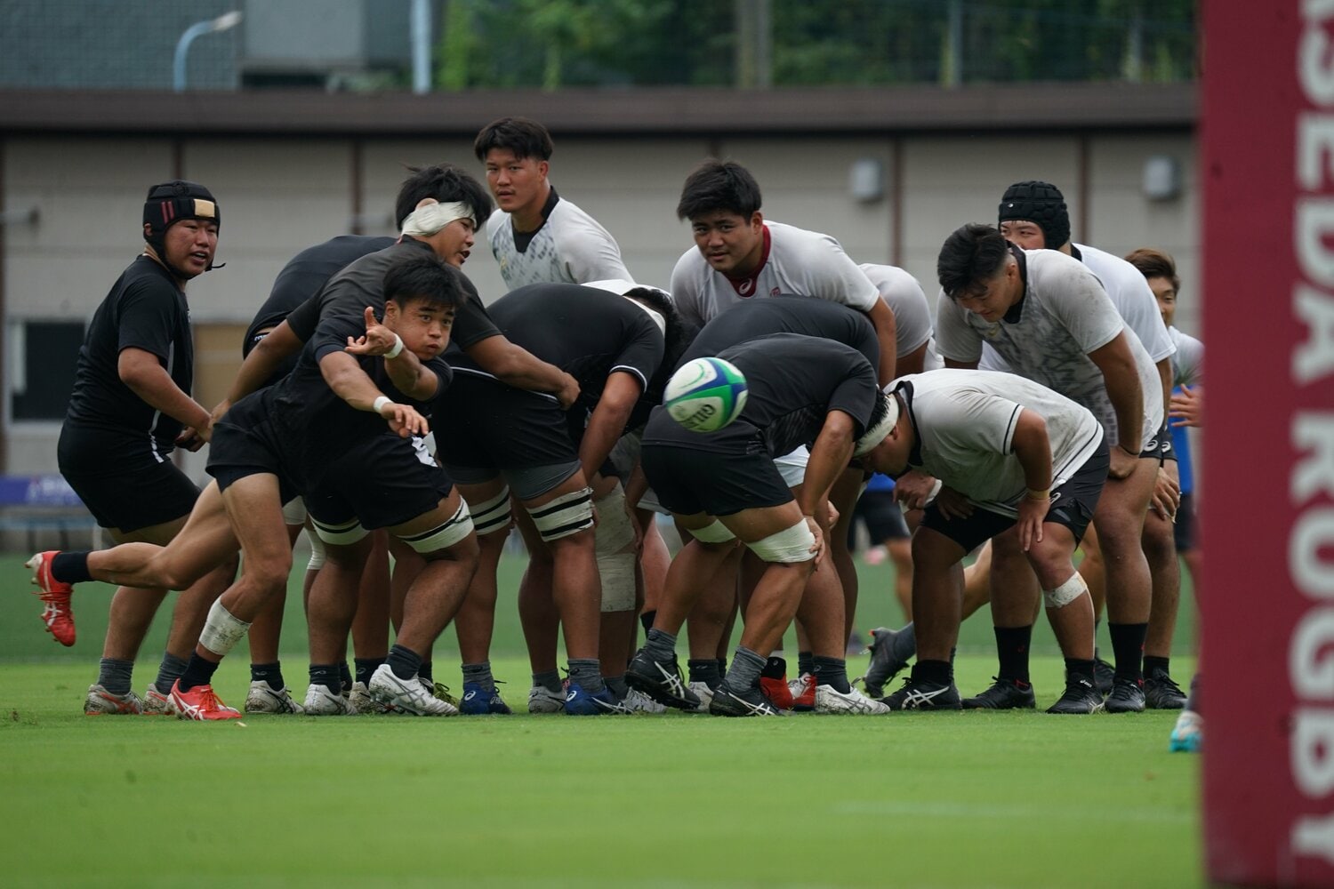 今年9月には実践形式の練習にも混ざり、公式戦復帰に向けて準備を進めていた ©︎Kenta Nakaya