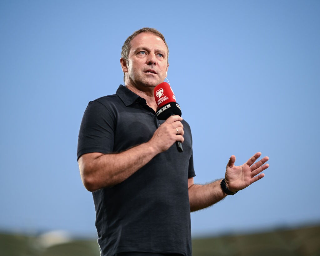 フリックのアグレッシブなスタイルは、ドイツ国民にも好意的に受け止められている ©Getty Images