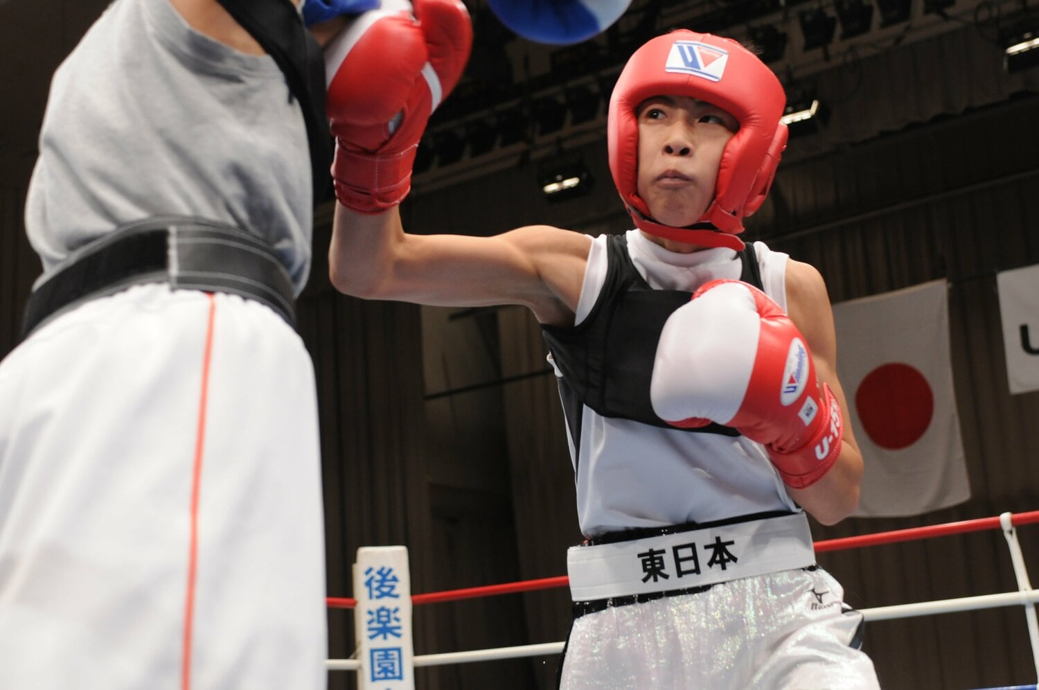 2008年、第1回U-15大会での井上尚弥　©Hiroaki Finito Yamaguchi