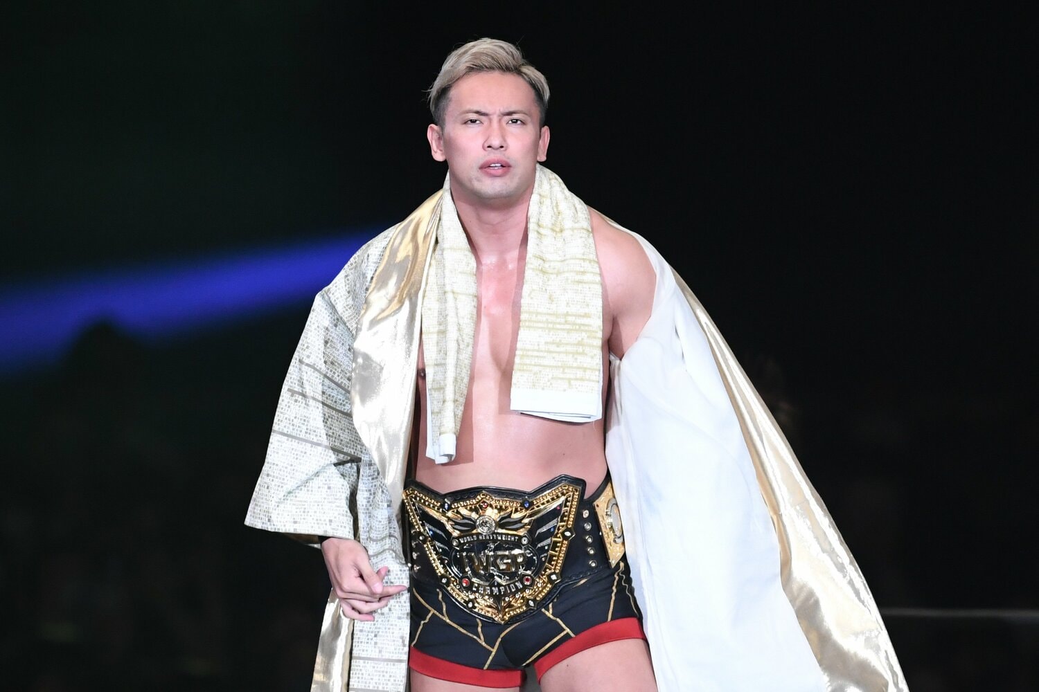 ザック・セイバーJr.が狙うのはオカダ・カズチカが持つIWGP世界ヘビー級のベルトだ