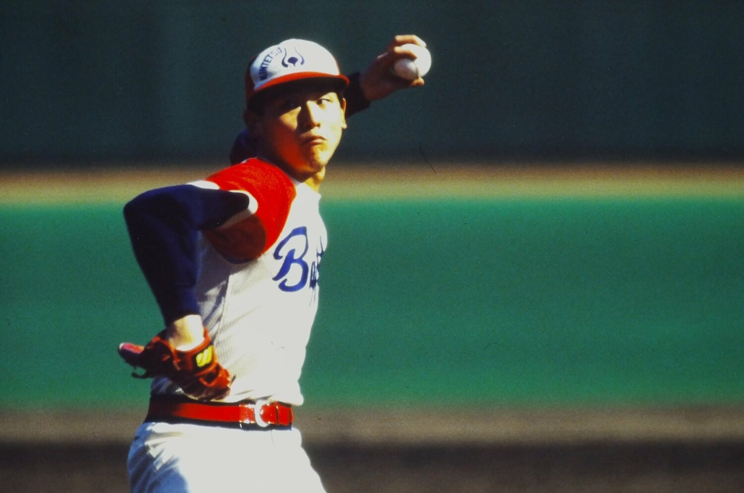 それまでの野武士のようなパ・リーグのイメージを覆した阿波野、西崎、渡辺久信や星野伸之らは「トレンディエース」と呼ばれた　©Takahiro Kohara