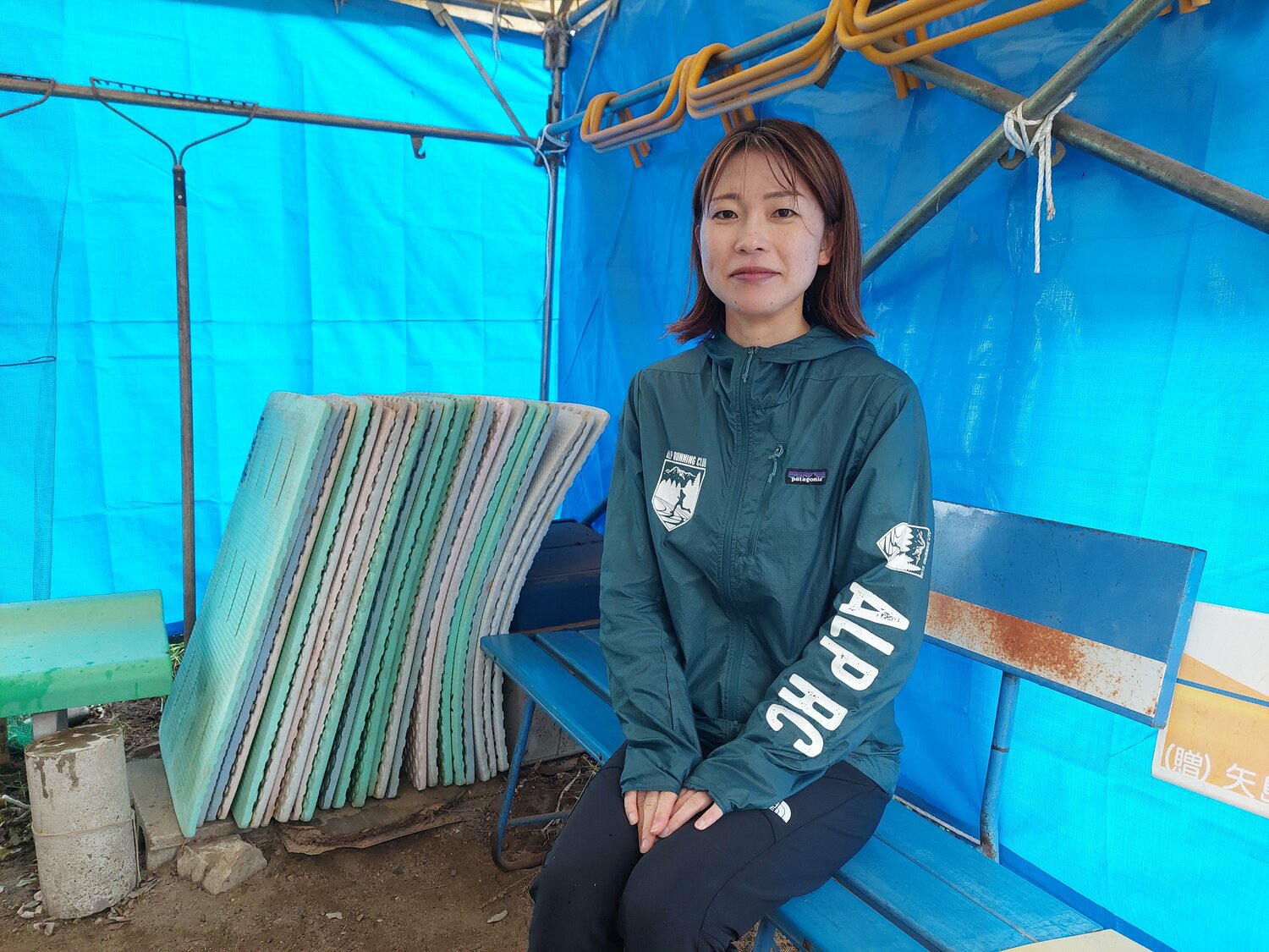 1年目のインターハイは「何でかうまく成長出来て出られました」という小田切さん　©NumberWeb