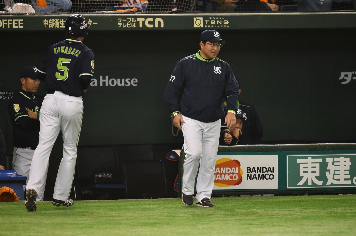 2016年の開幕、ジャイアンツ戦。ここから開幕4連敗を喫して苦しいシーズンとなってしまった ©Hideki Sugiyama