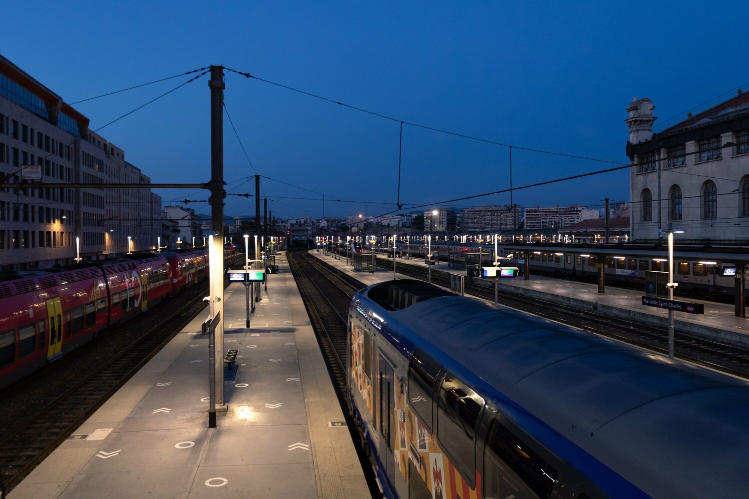 写真はマルセイユの駅　©Getty Images