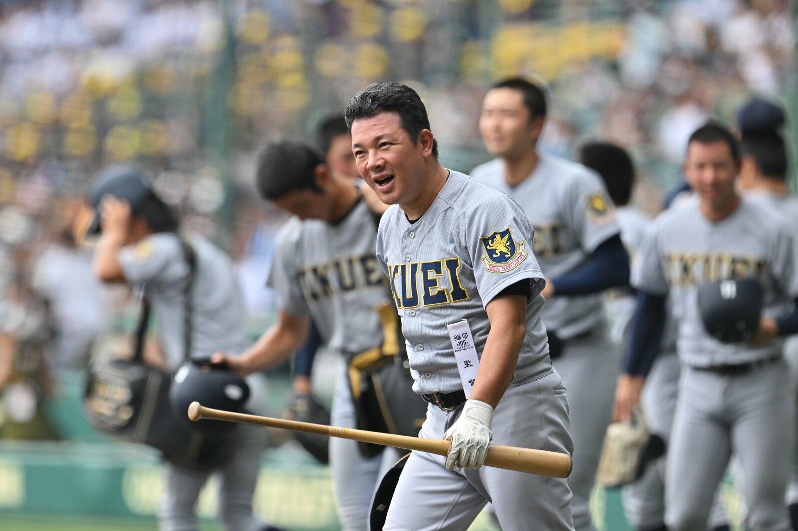 2018年の監督就任以降、7度の甲子園出場に導いている須江航監督 photo by Hideki Sugiyama