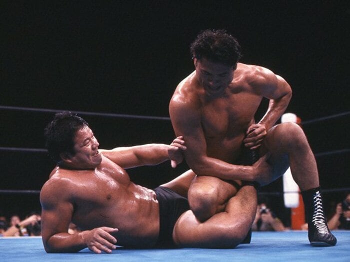 力道山から始まった文体58年の歴史 ベストバウトは藤波vs.猪木、美空ひばりも歌った <Number Web> photograph by Moritsuna Kimura/AFLO