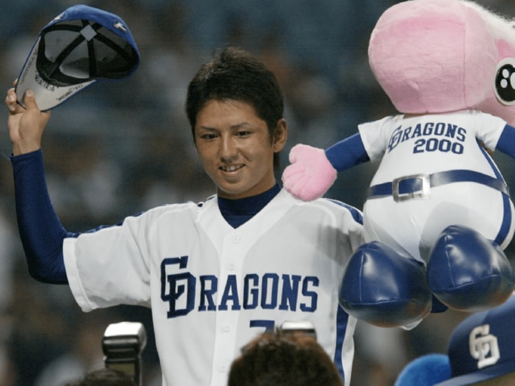 中日ドラゴンズ激レア中里篤史　幻のエース　ユニフォーム 中日ドラゴンズ 中里篤史選手ユニフォーム（プロモデル） 中日