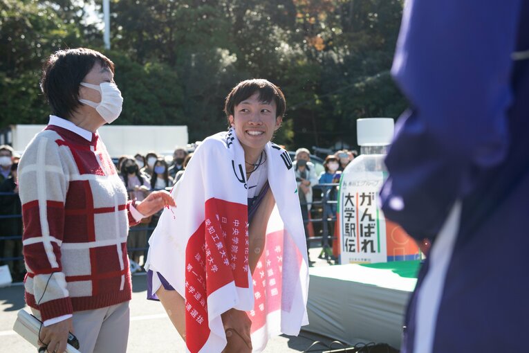 今回も最終区間を走った花尾　©Nanae Suzuki