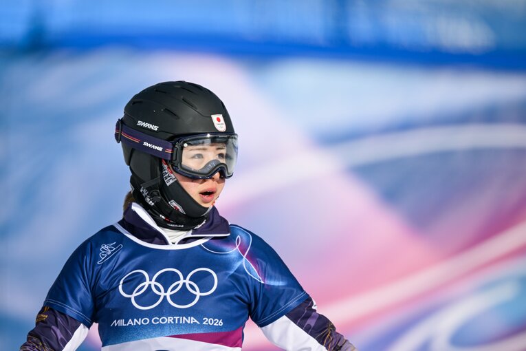 W杯ランキング1位で乗り込んだ三木つばき　©Nanae Suzuki/JMPA