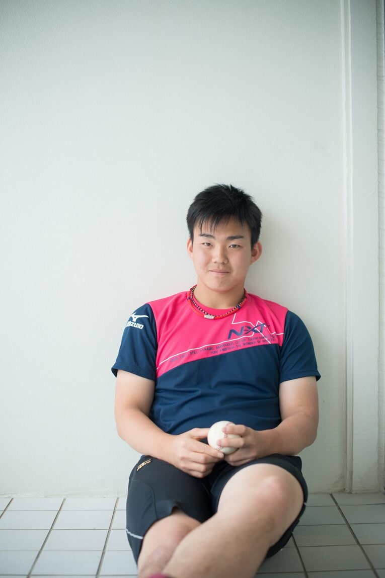 中日入団直後のルーキー時代　©︎Nanae Suzuki