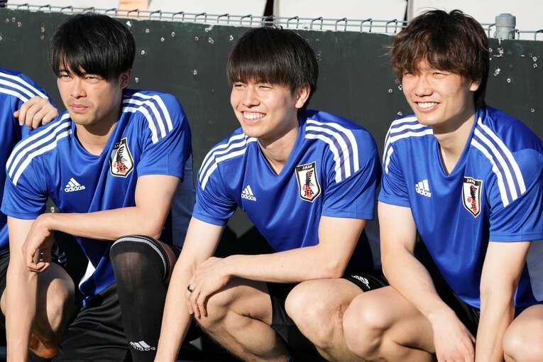 川崎フロンターレユースから日本代表まで上り詰めた三笘薫、田中碧、板倉滉　©Getty Images