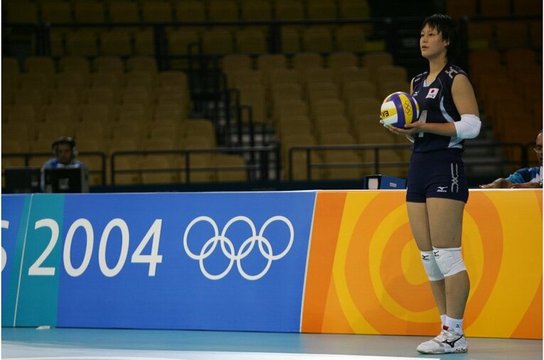 現役時代の大山加奈©JMPA