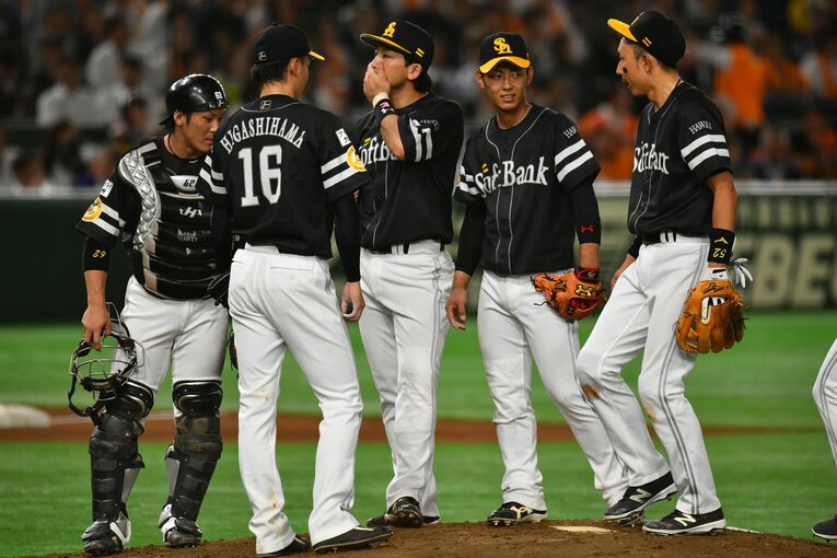 2017年、交流戦でのソフトバンク　©Hideki Sugiyama