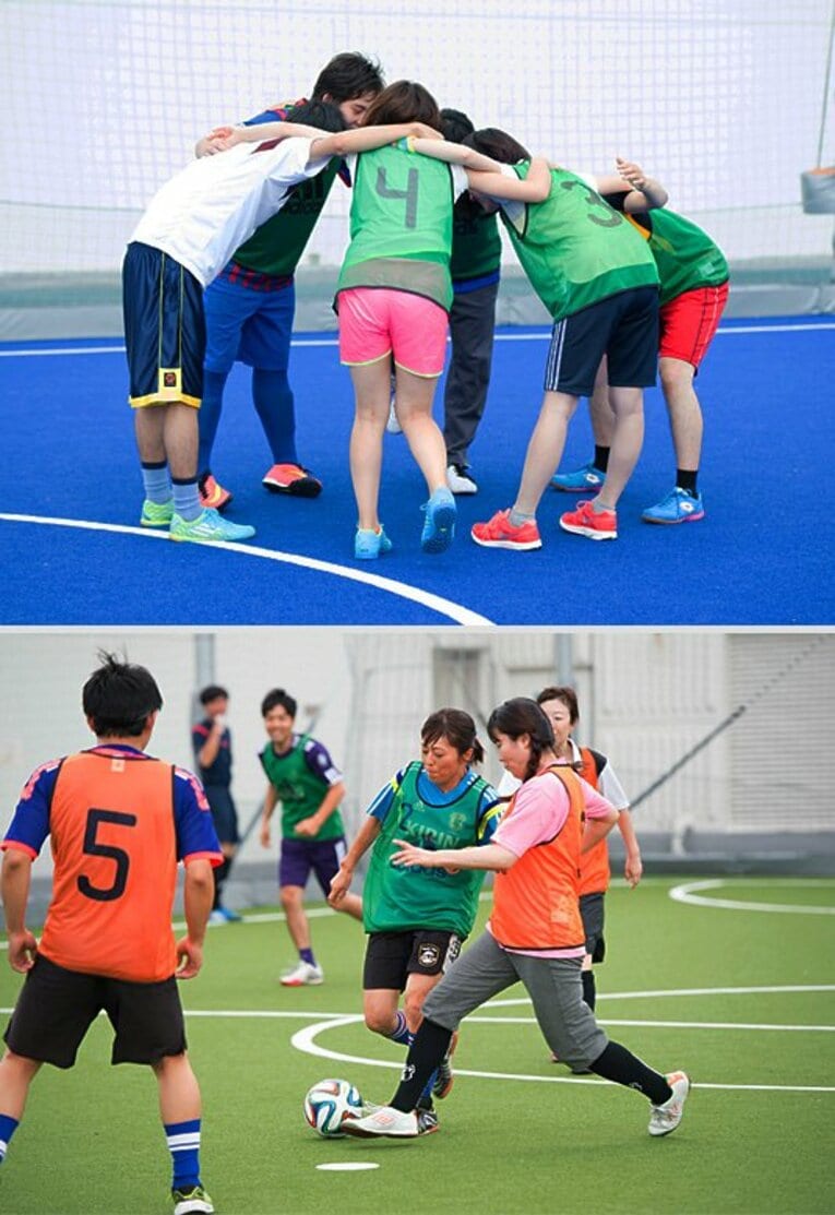 いよいよゲーム開始。最初はとまどっていた参加者も徐々に慣れ、熱戦が繰り広げられました。