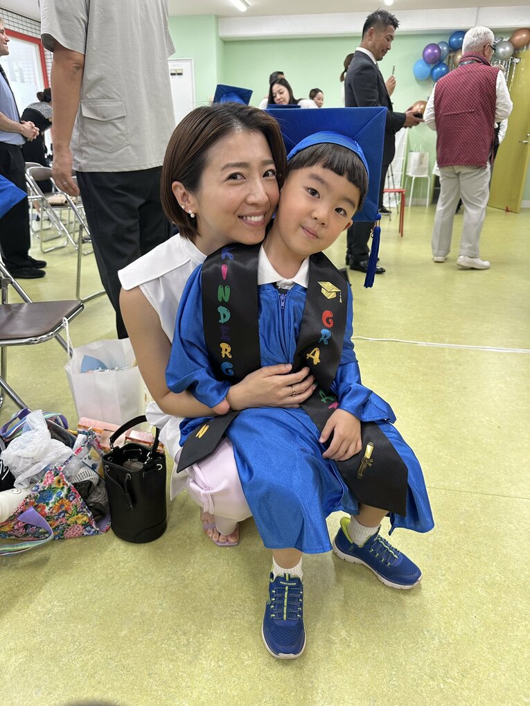 障がいを持つ長男の育児を通して多くの発見と心温まる出会いがあったという　©Anna Mima（本人提供）