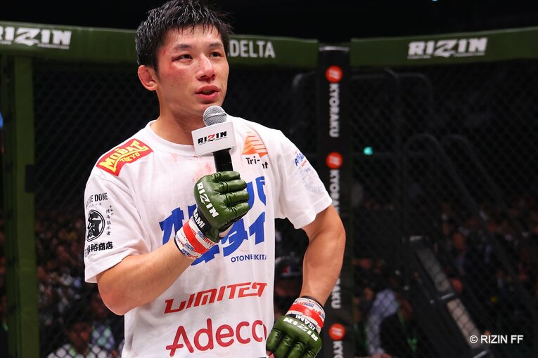 『RIZIN LANDMARK 5』斎藤裕vs平本蓮　©RIZIN FF