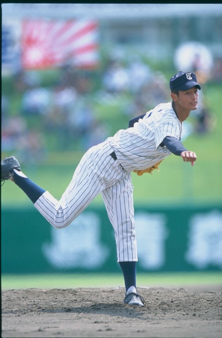 東北高校時代　©Sports Graphic Number