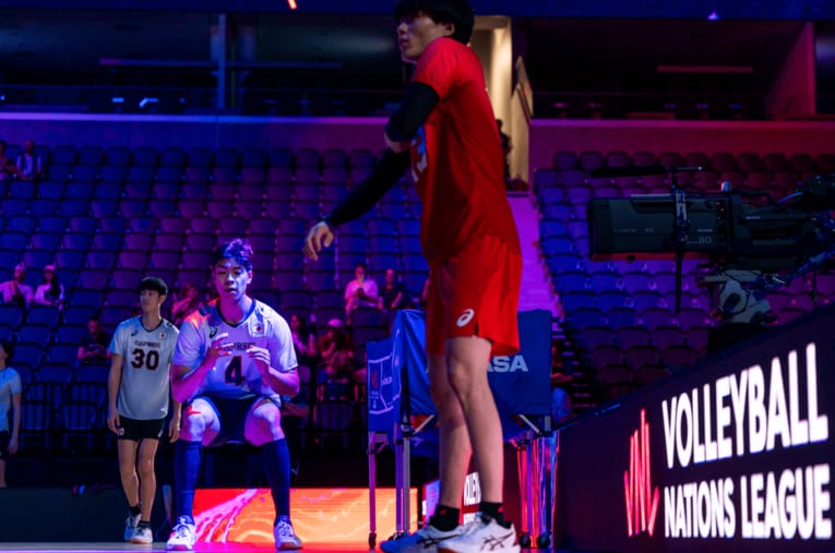 2023年ネーションズリーグ（フランス大会）©︎FIVB