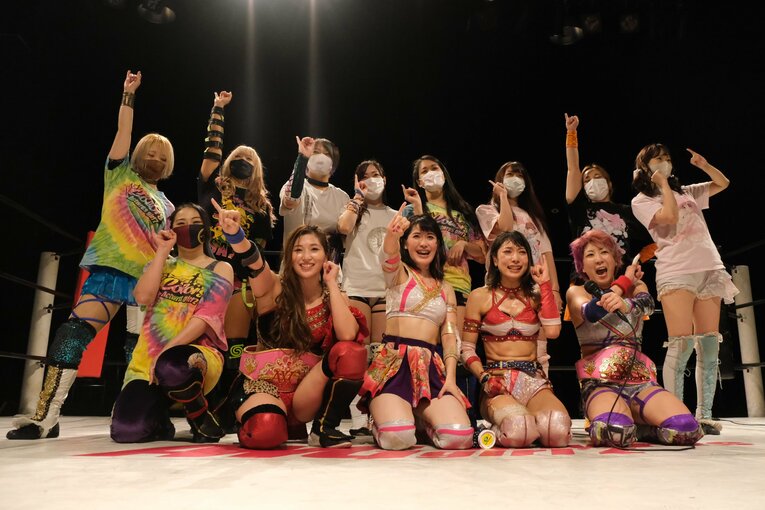 関口翔とともに臨んだタッグ王座防衛戦（9月25日）　©Norihiro Hashimoto