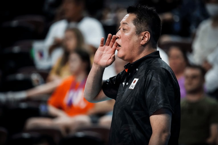 眞鍋政義（2022年ネーションズリーグ）　©︎FIVB