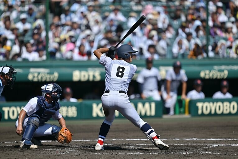 横浜・阿部の進路は大学進学となっている　©Hideki Sugiyama