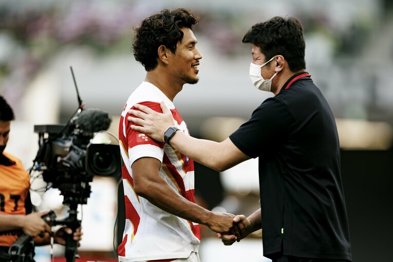 FB山中亮平、LO大戸裕矢　©︎Kiichi Matsumoto