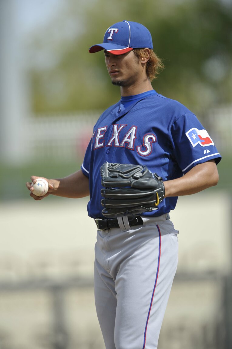 2012年　レンジャース時代のダルビッシュ　©Naoya Sanuki