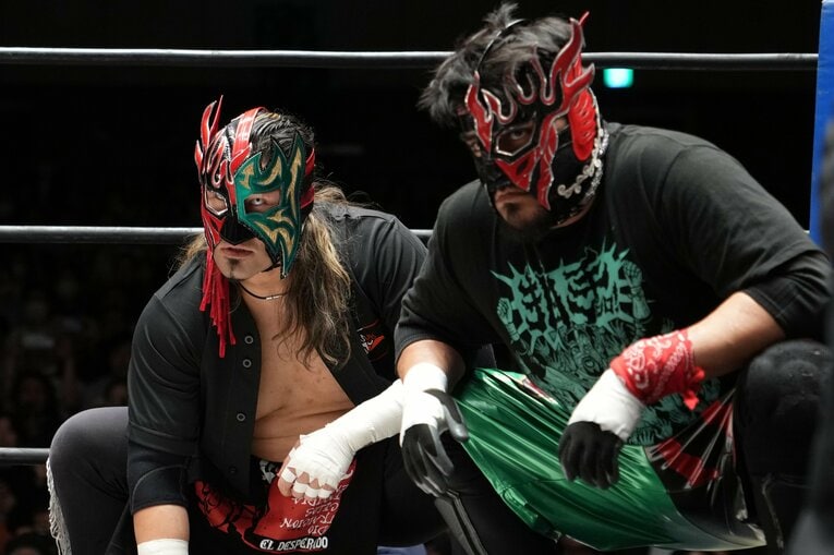 エル・デスペラードとビオレント・ジャック　©Masashi Hara