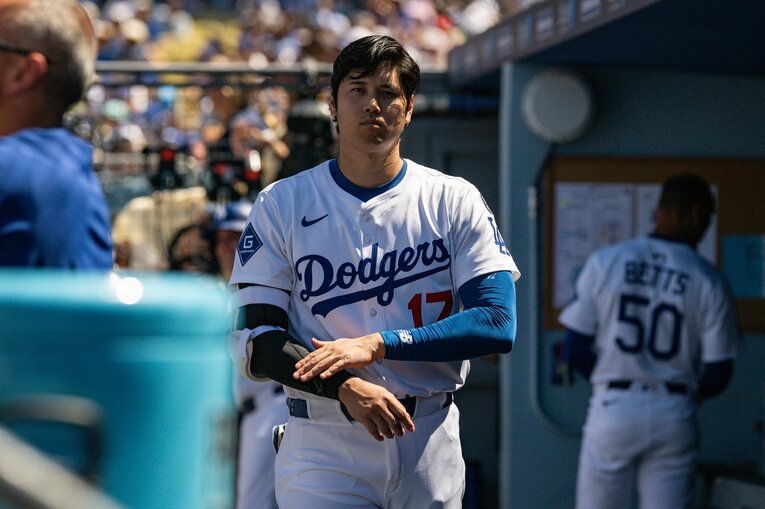 猛暑のアメリカで二刀流の大谷。メジャー選手は「誰にも真似できない」 ©Nanae Suzuki