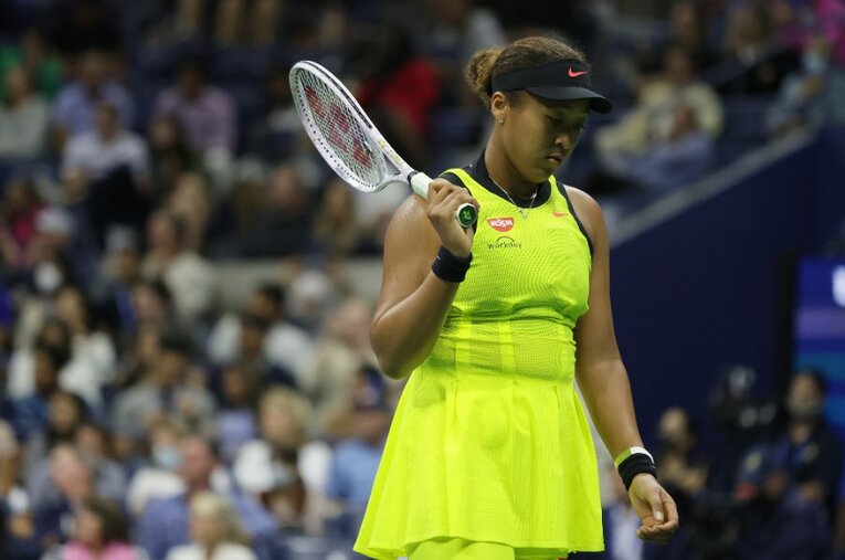 連覇のかかった全米オープンは自らの心を整えるようにして臨んだはずの大会だった ／ photograph by Hiromasa Mano