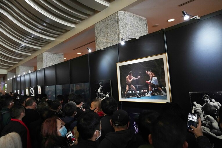 3月7日の両国国技館。アリ戦をはじめとするギャラリーには多くの人が集まった