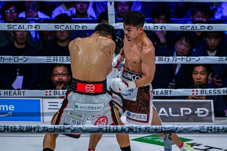 中谷潤人vs.西田凌佑（WBC・IBF世界バンタム級王座統一戦） ©Takuya Sugiyama