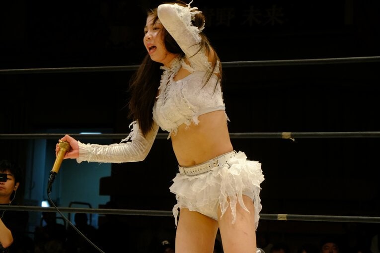 高校3年生の女子プロレスラー・心希（しんの）【スワイプするとそのほかの写真もご覧になれます】©Norihiro Hashimoto