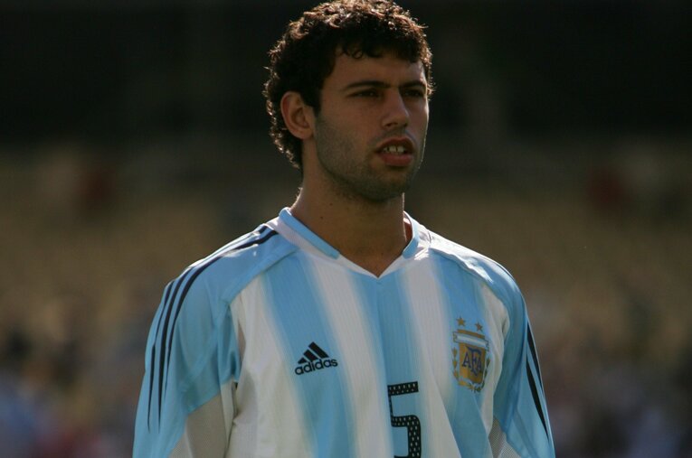 アテネ五輪時代のマスチェラーノ　©Takuya Sugiyama/JMPA