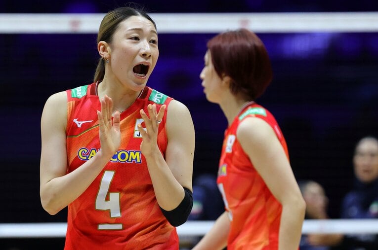 キャプテンとしてチームを牽引した石川真佑（26歳） ／ photograph by JVA/AFLO SPORT