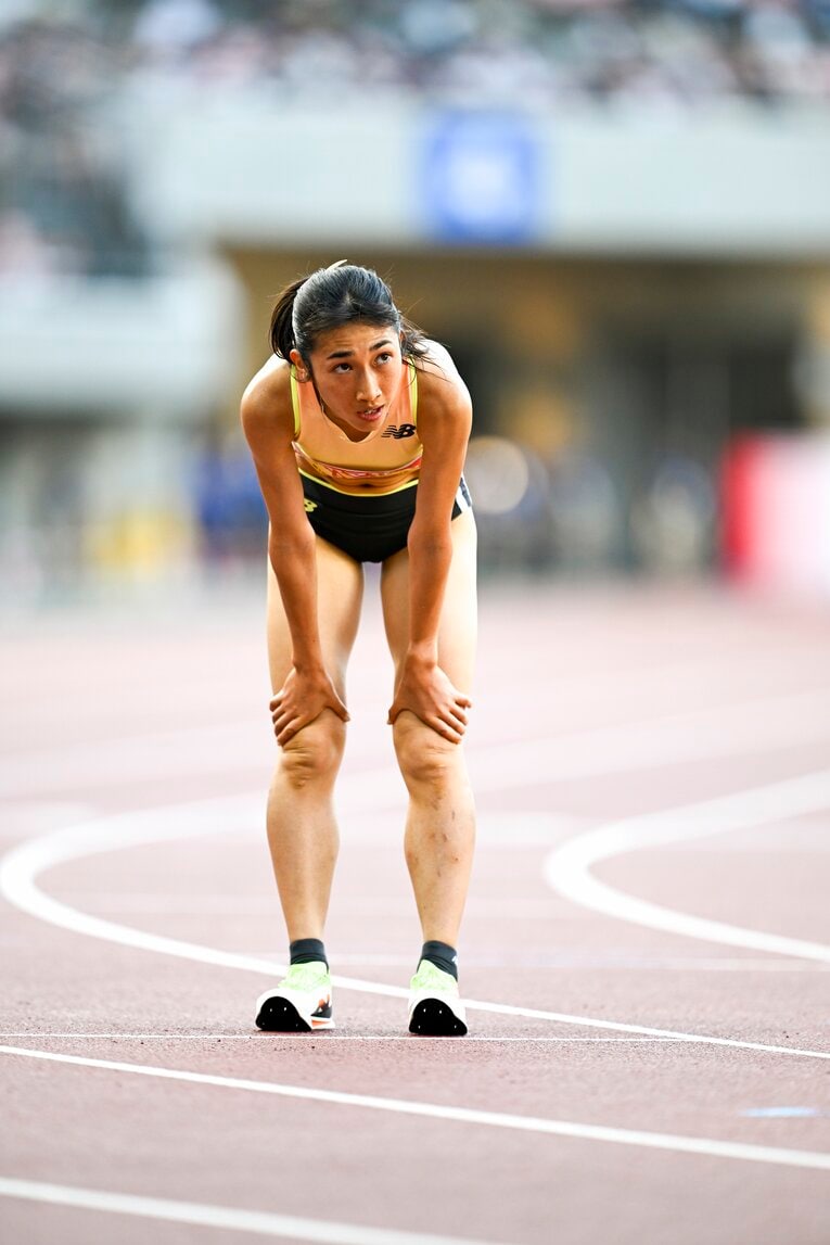 6月の日本選手権5000ｍでは終始独走　©Asami Enomoto
