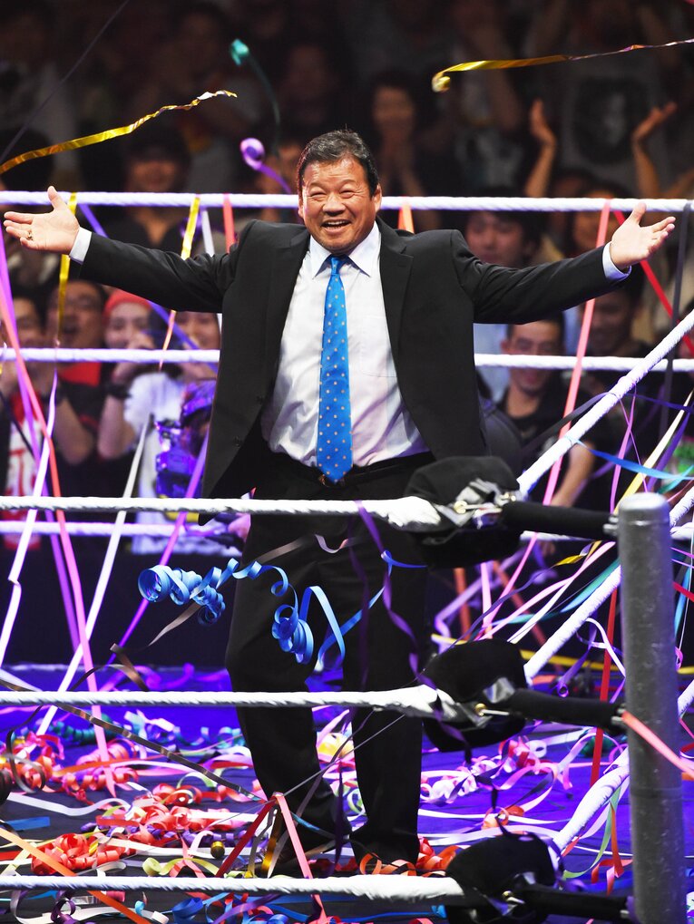 2015年、WWE殿堂入りを果たした藤波