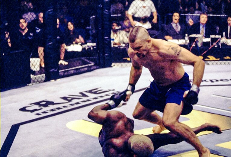 チャック・リデルにKOで敗れたランデルマン　©Susumu Nagao