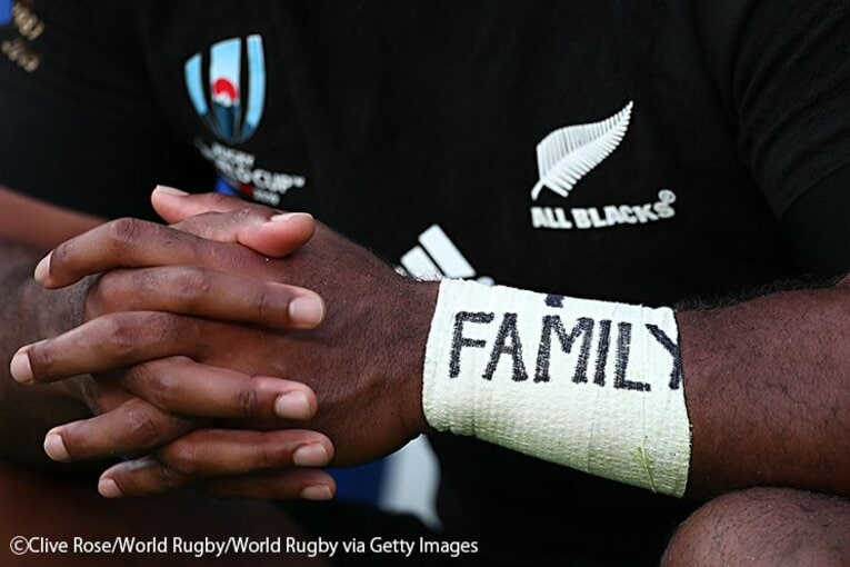 オールブラックス ／ photograph by Clive Rose/World Rugby/World Rugby via Getty Images