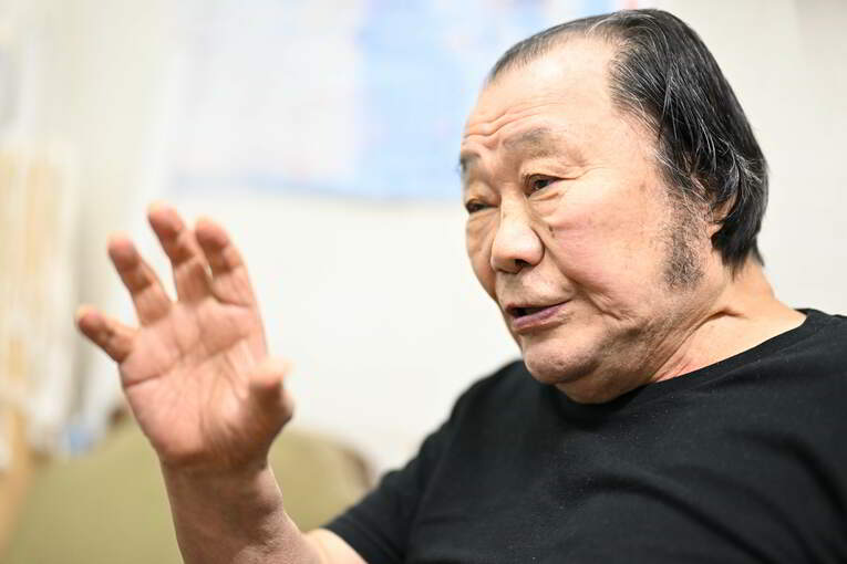 寝たきりの生活を送りながらも、アルバラードへのリベンジを誓っていた　©Keiji Ishikawa