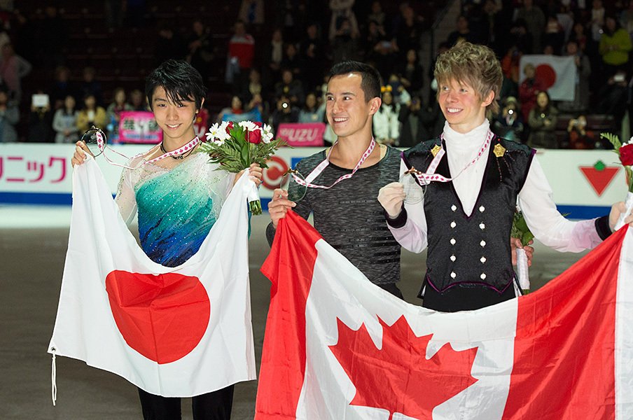 スケートカナダは予想外の展開に P チャン連覇と羽生結弦2位スタート フィギュアスケート Number Web ナンバー