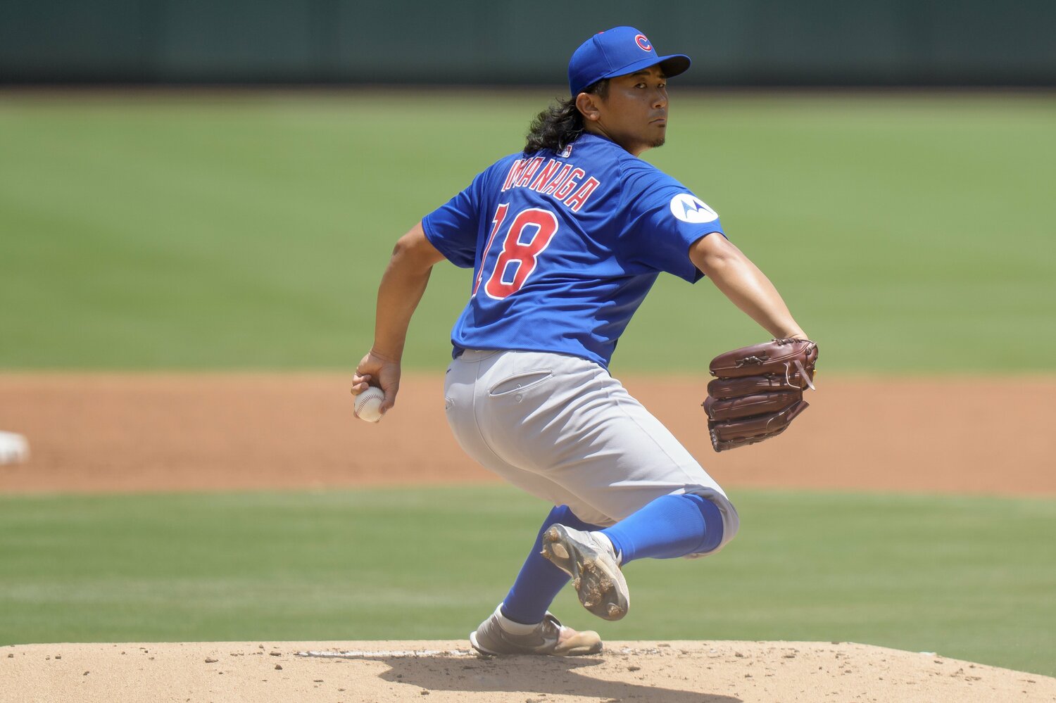 復帰登板で白星を挙げた今永 ©Getty Images