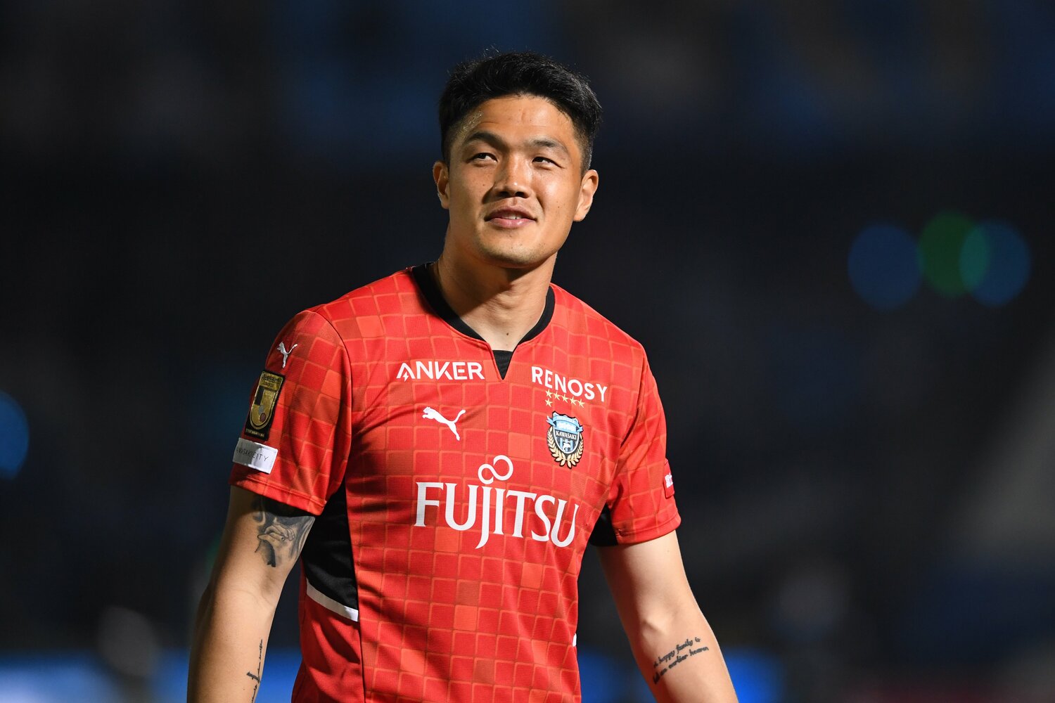 1-0で勝利した第8節の柏レイソル戦　©Masashi Hara/Getty Images