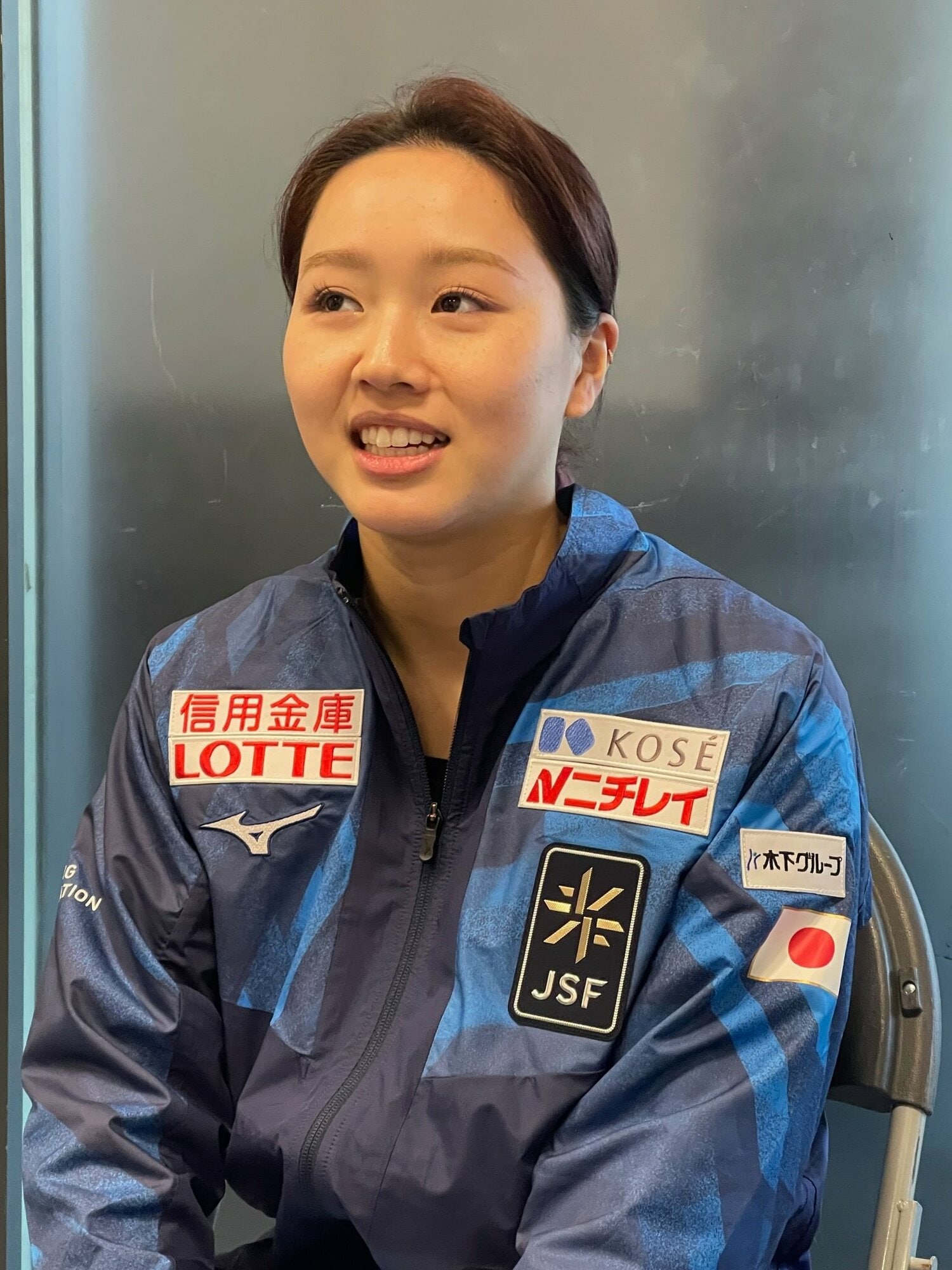 インタビューで本音を明かした樋口　©Akiko Tamura