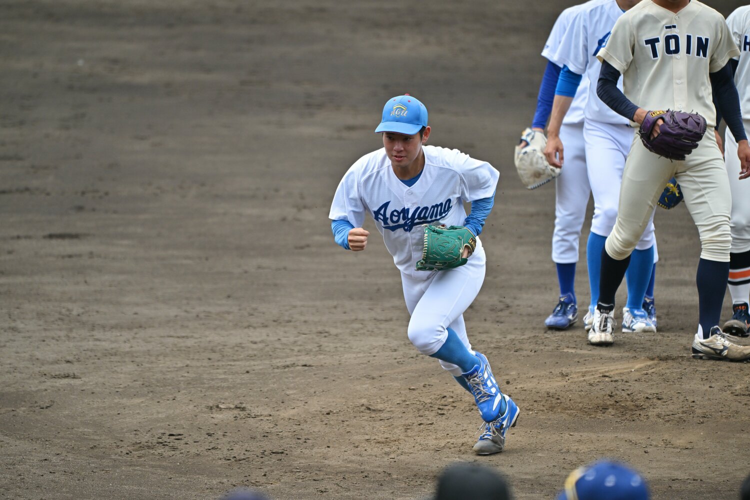 投手ながら俊足もウリで、フィールディングの良さが際立つ　©Hideki Sugiyama