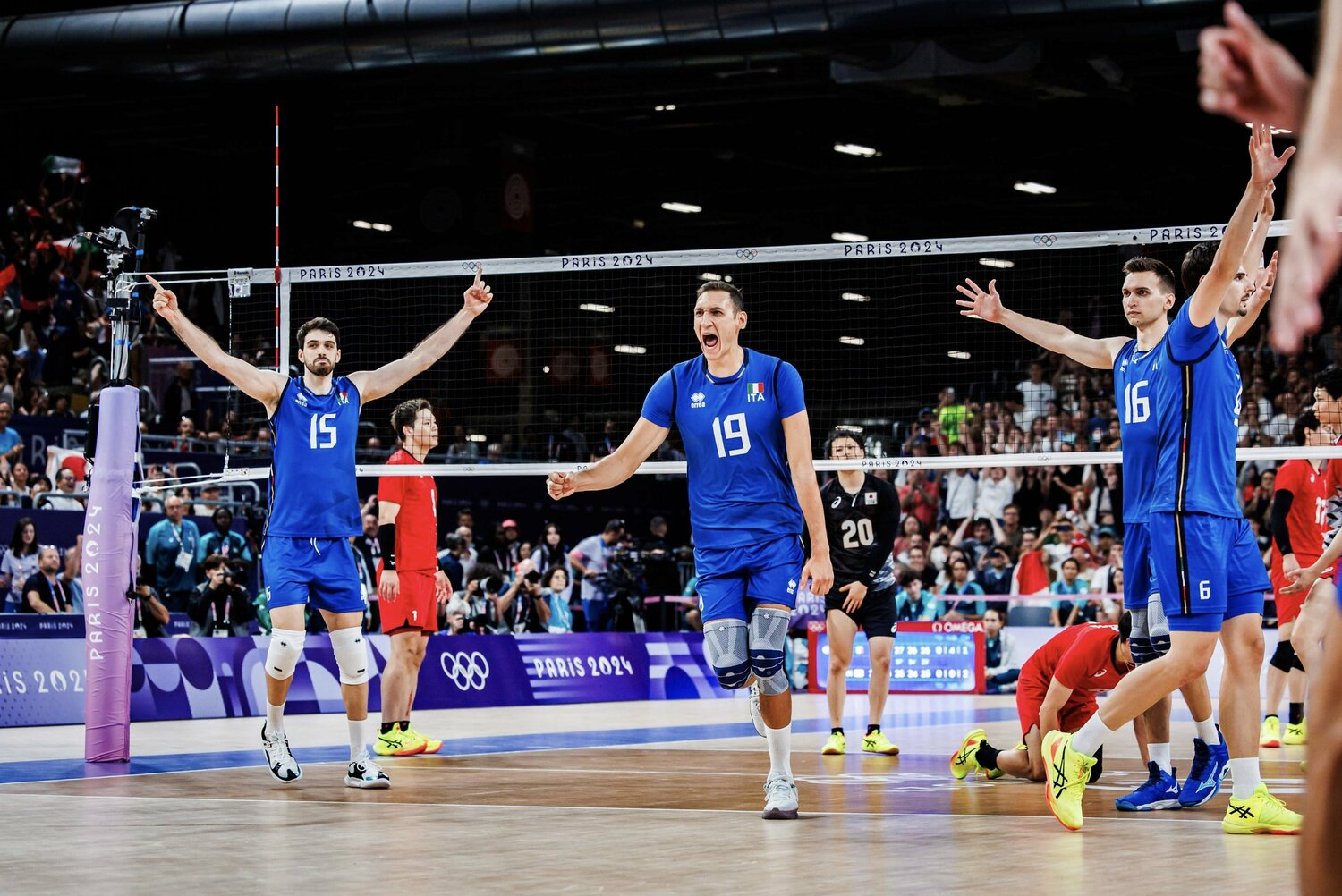 “ほぼ完璧”なバレーボールを見せた日本代表を最後に上回ったイタリア代表　©︎Volleyball World