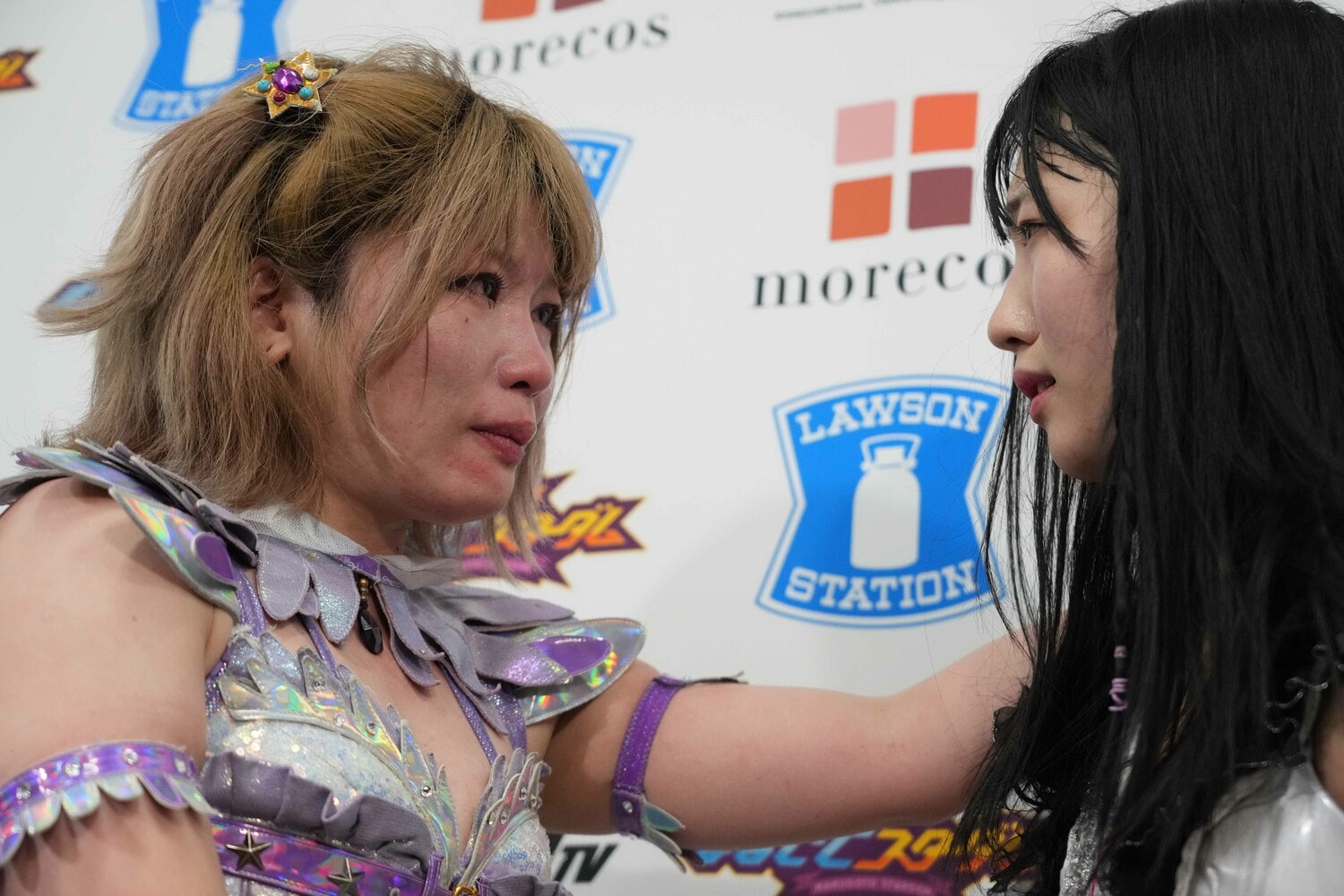 中野たむと玖麗さやか　©Essei Hara