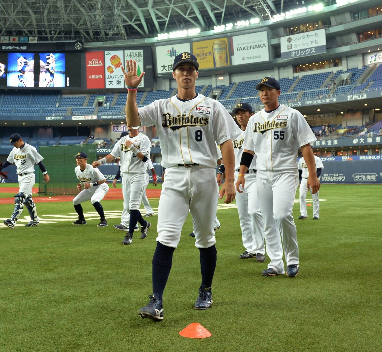 オリックス時代の後藤駿太（2014年撮影） ©Hideki Sugiyama