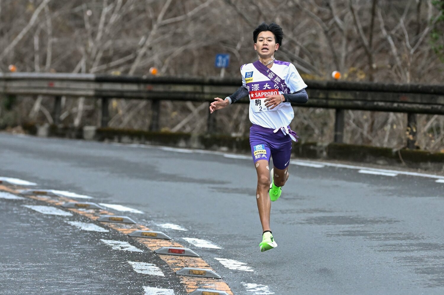 伊藤は自身3度目の6区を走り、区間2位。「また2番か、僕らしいな」と苦笑した　©Nanae Suzuki