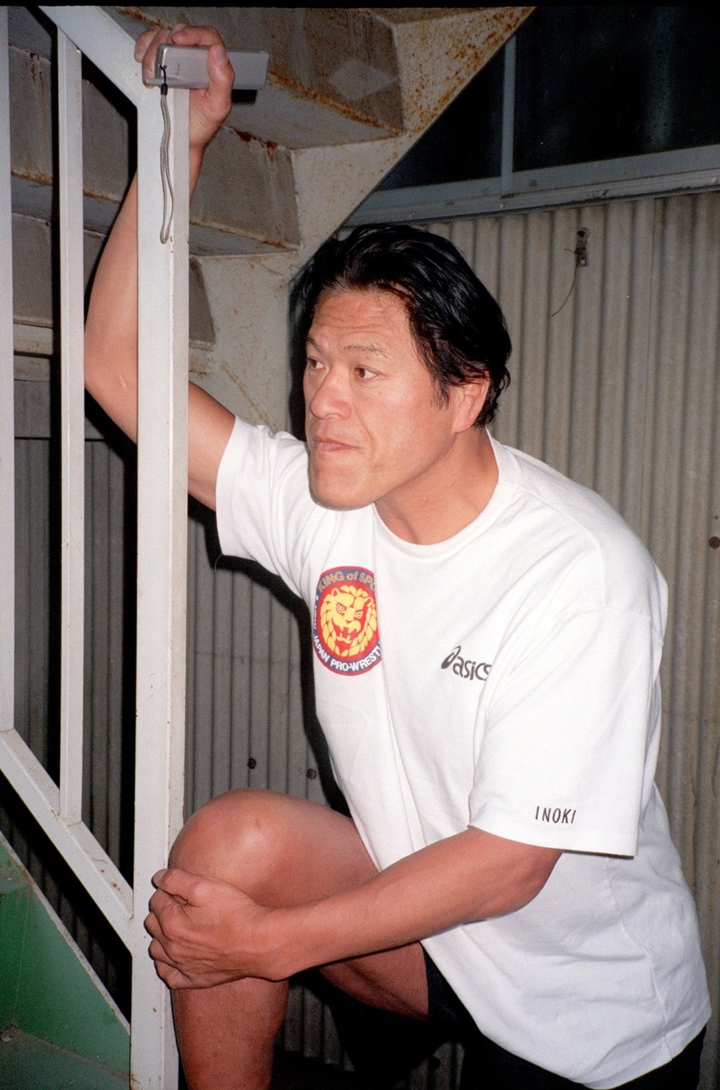 引退試合に向けて、早朝から始動するアントニオ猪木（1998年）©︎Sankei Shimbun